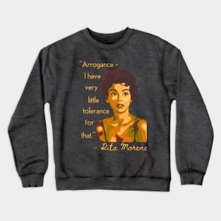 Rita Moreno Portrait Crewneck Sweatshirt